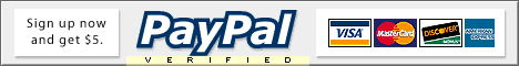 PayPal Sign Up Information