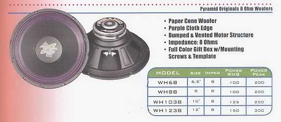 Original 8 Ohm Large